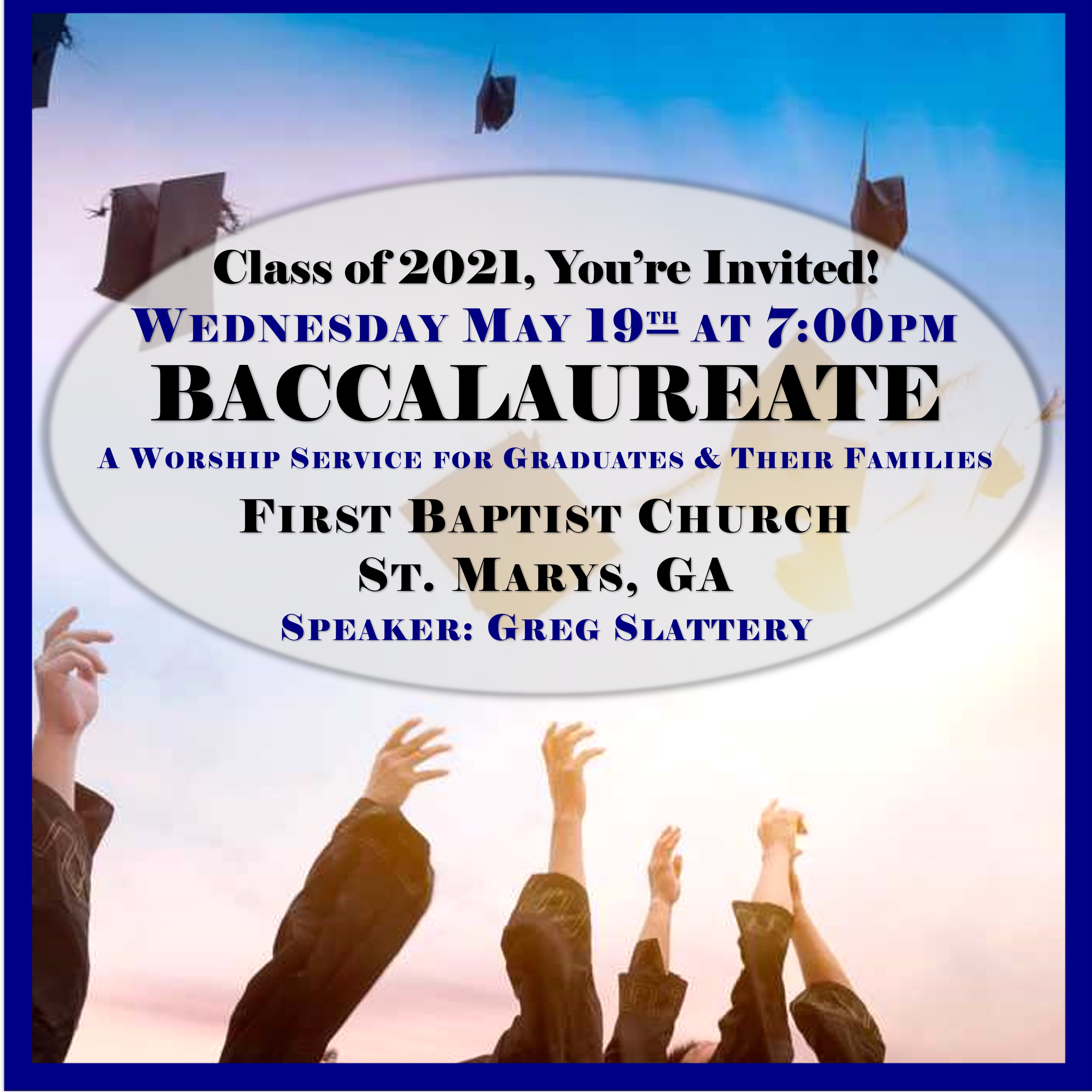Baccalaureate 2021 - May 19th