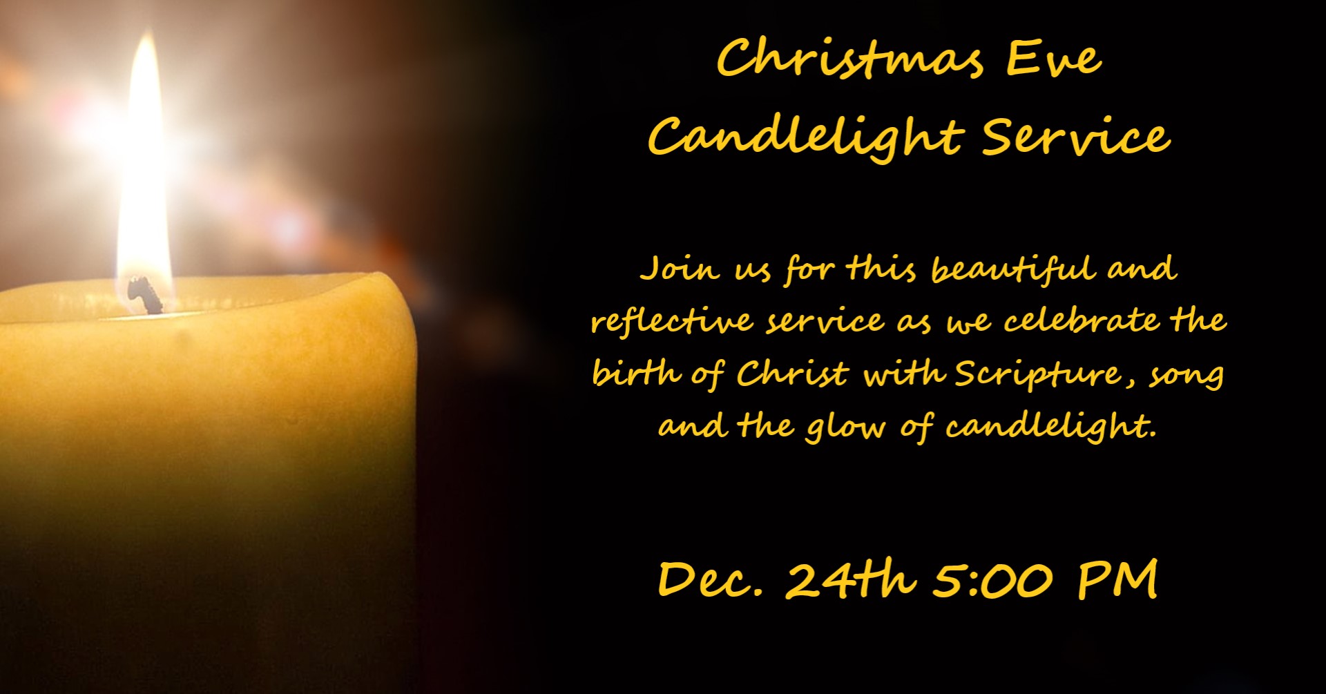 Christmas Eve Candlelight Service