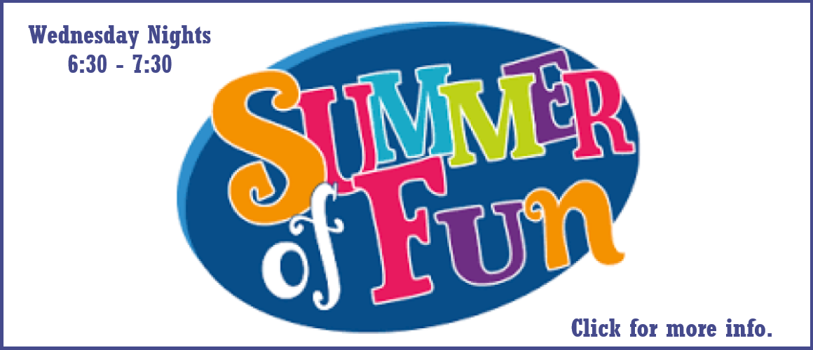 Summer of Fun Activities on Wednesday Nights