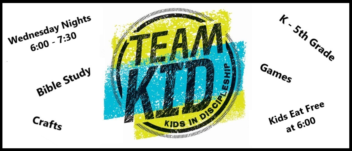 Team Kid - Wednesday Nights at 6:00
