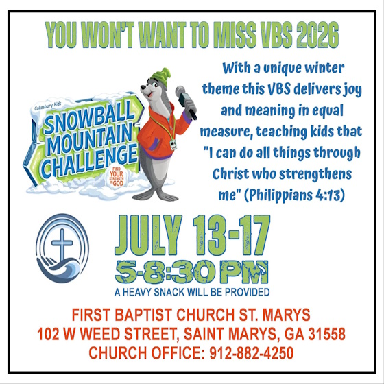 Vacation Bible School - Snowball Mountain Challenge July 13th-17th nightly 5:00-8:30